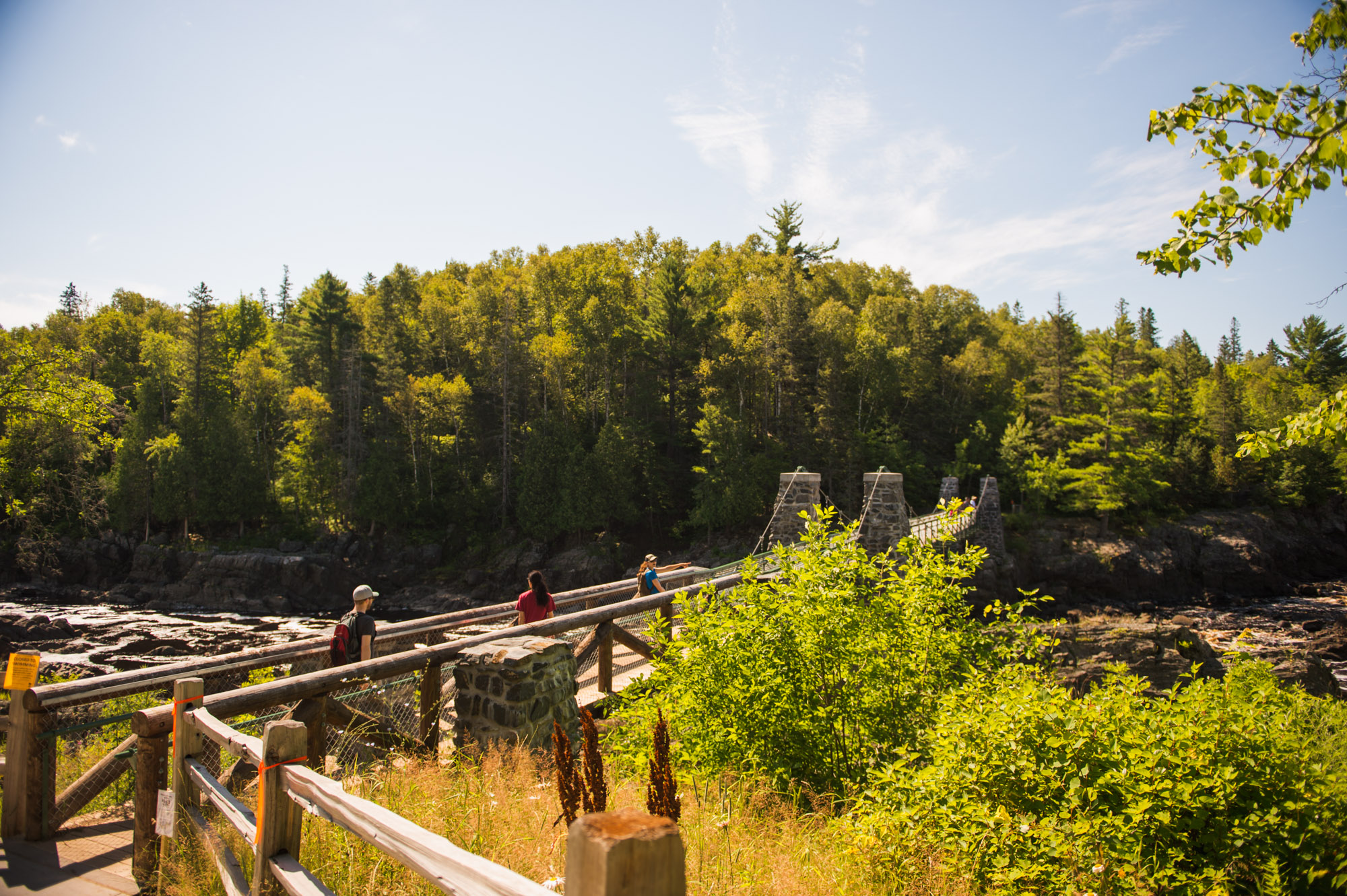 The Jay Cooke State Park Swinging Bridge Open Rivers Journal