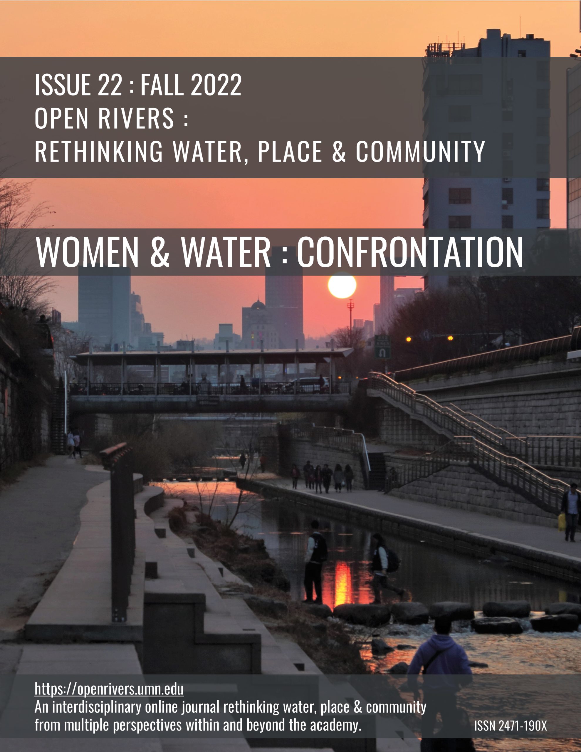 Open Rivers Programme Issue 22 : Fall 2022 : Women & Water : Confrontation | Open Rivers Journal